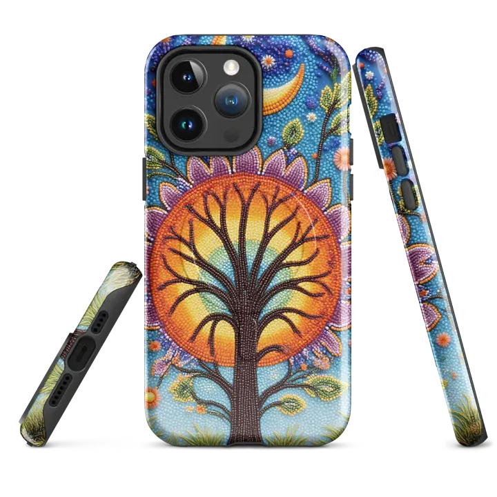 Lunar Blossom iPhone® Tough Case product image (4)