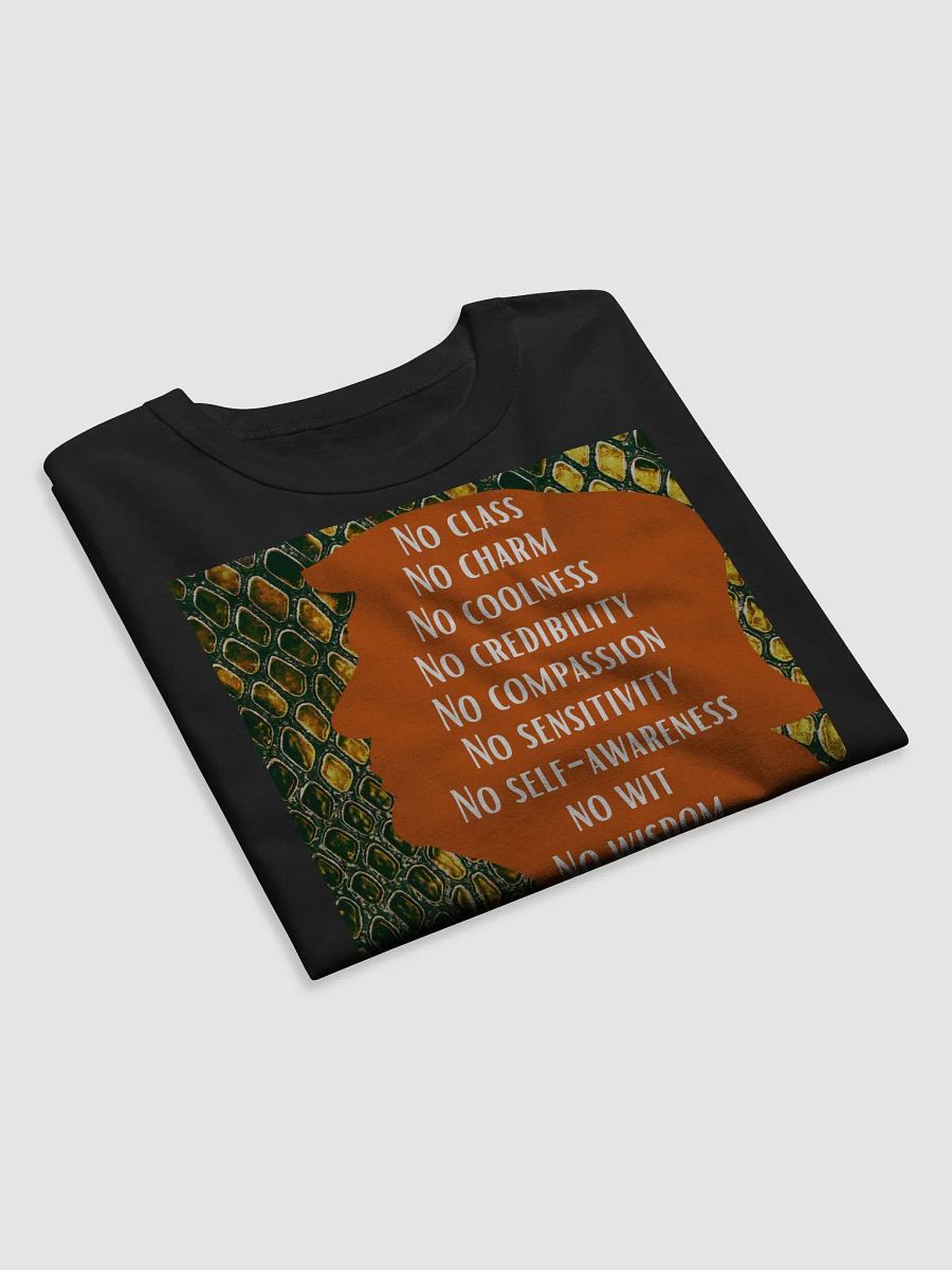 No Class, No Charm, No Coolness Donald Trump Silouhette T-Shirt product image (5)