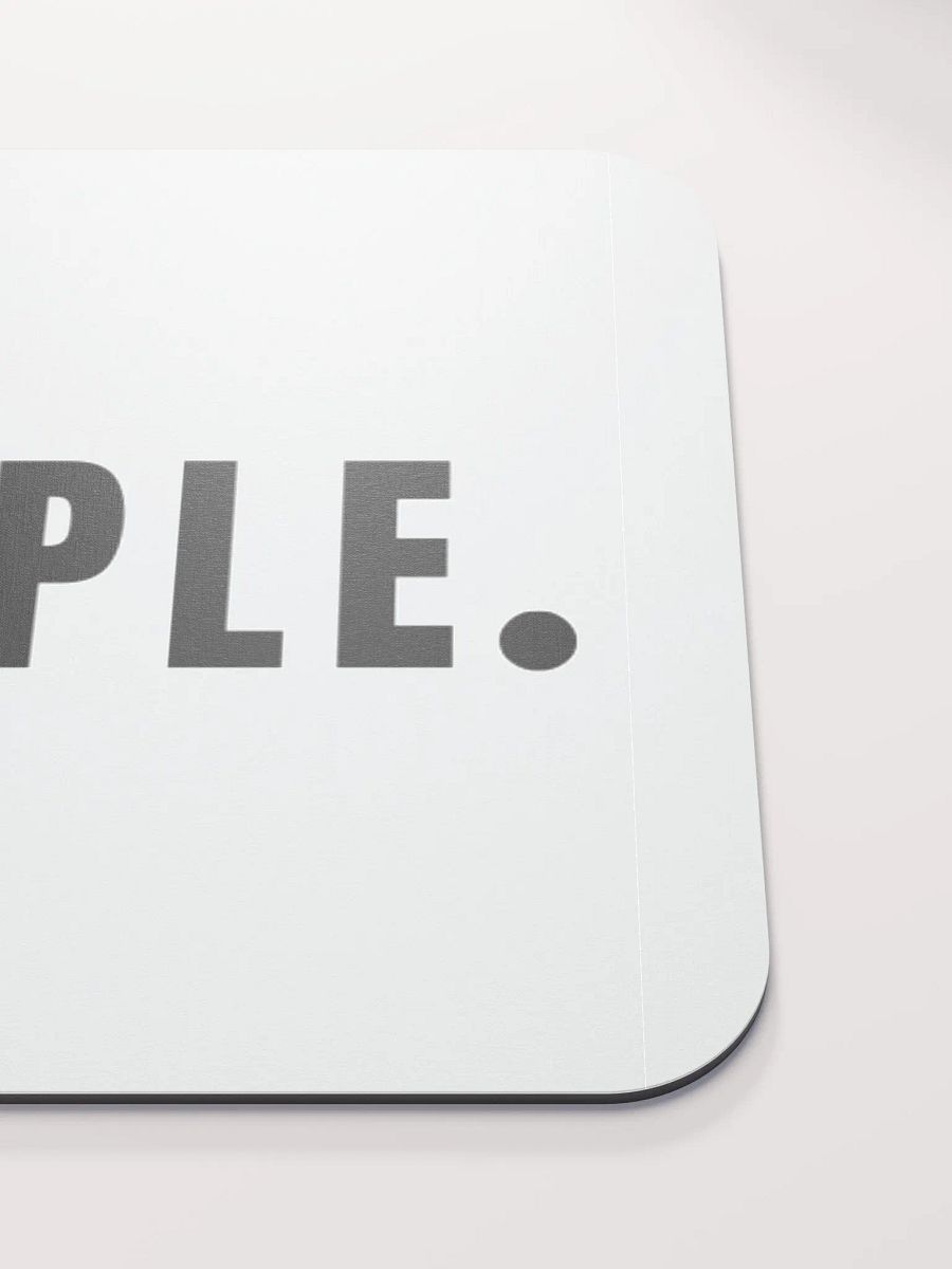 Bold & Simple Mouse Pad product image (6)