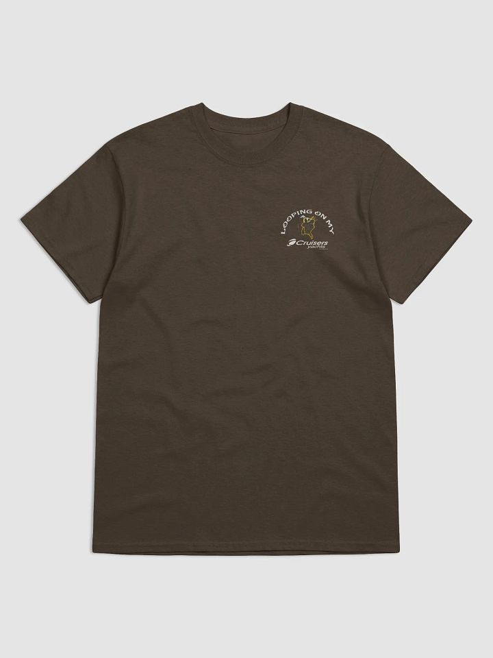 Looping On My Cruisers Yachts - T-Shirt - Dark Shirt w/White Logo product image (2)