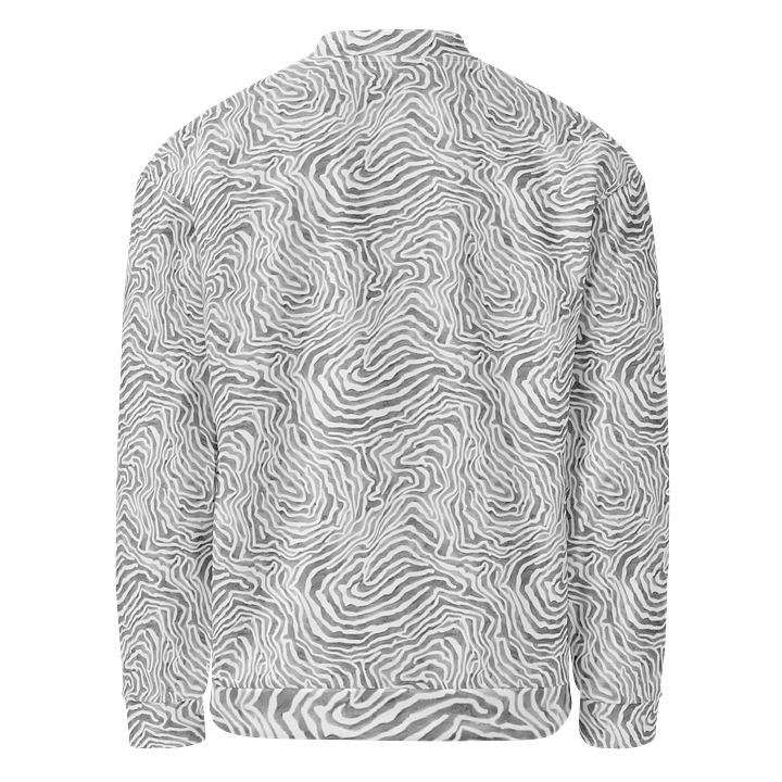 Light Grey Snake Bomber Jacket product image (2)