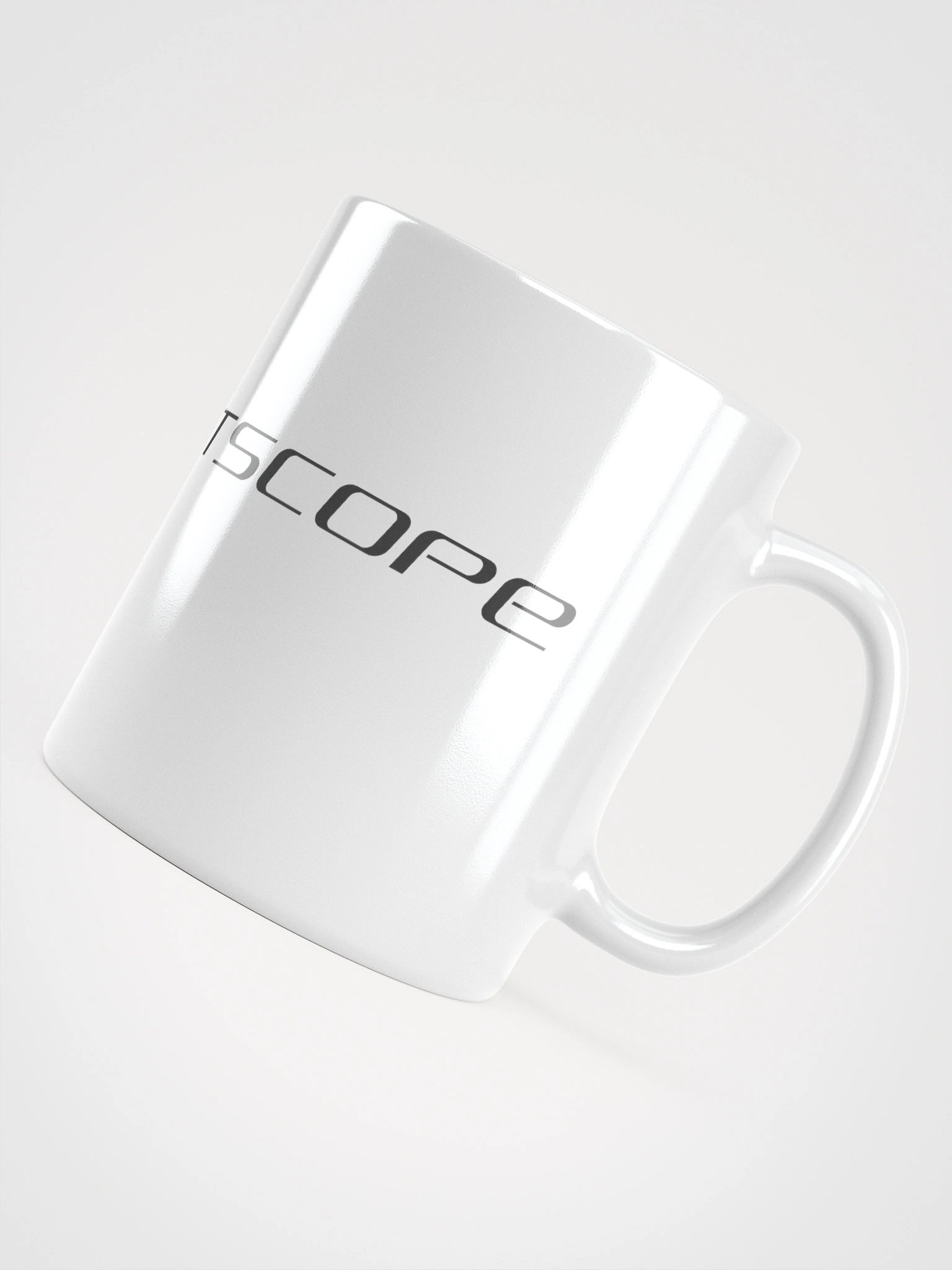Knightscope Emblem White Glossy Mug product image (10)