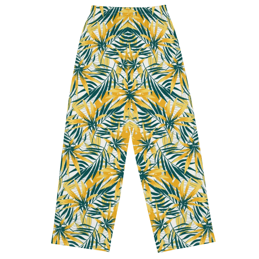 Tropical Summer | Unisex Wide-Leg Pants product image (4)