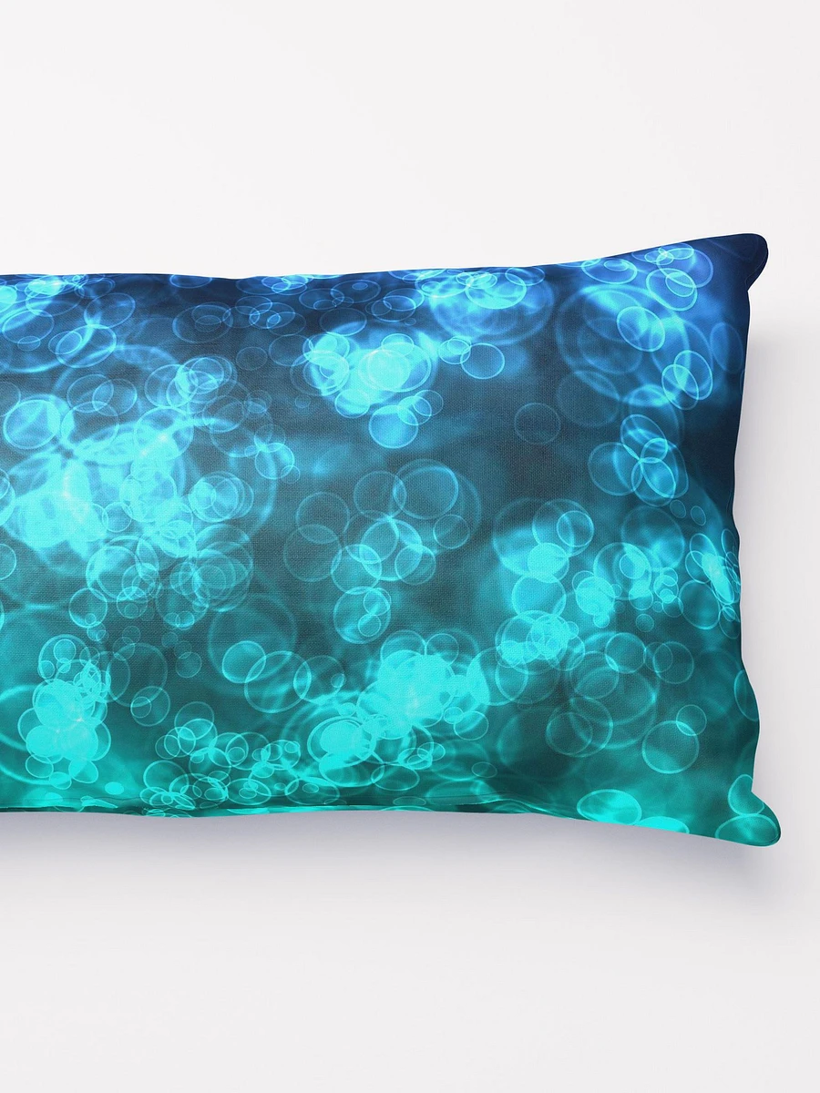 Blue Ocean Bokeh Throw Pillow product image (5)