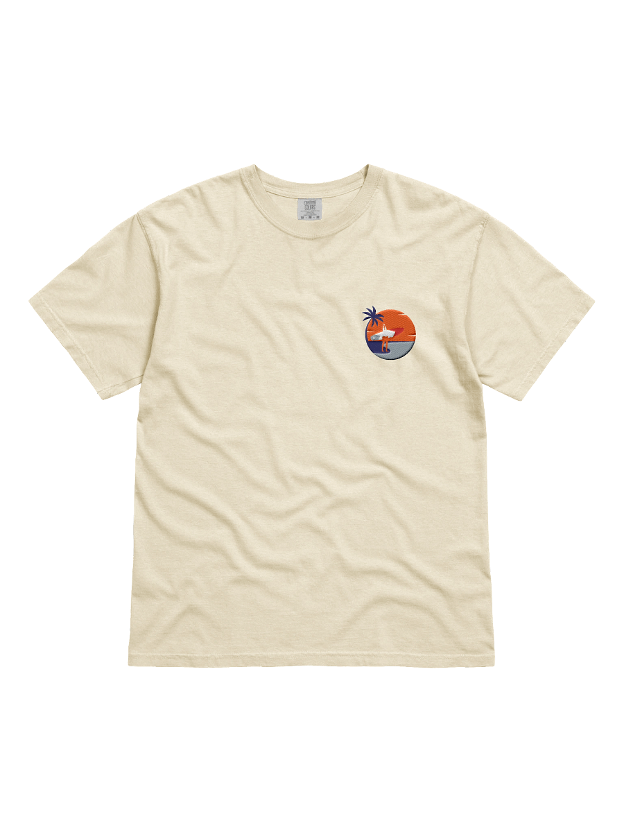 Catch Waves, Not Feelings – Retro Surf Girl Aesthetic Embroidered Tee product image (137)