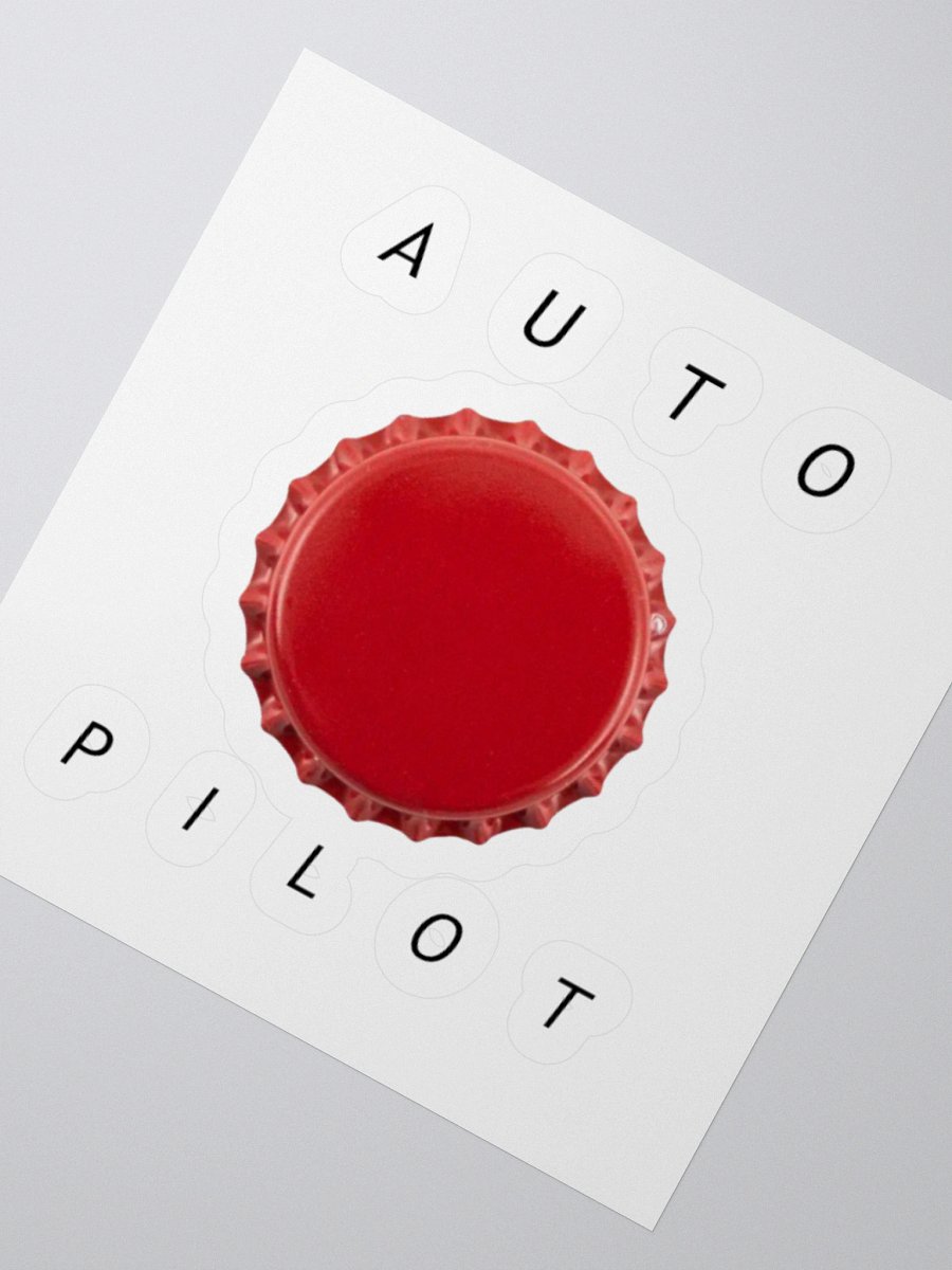Auto Pilot Sticker product image (2)
