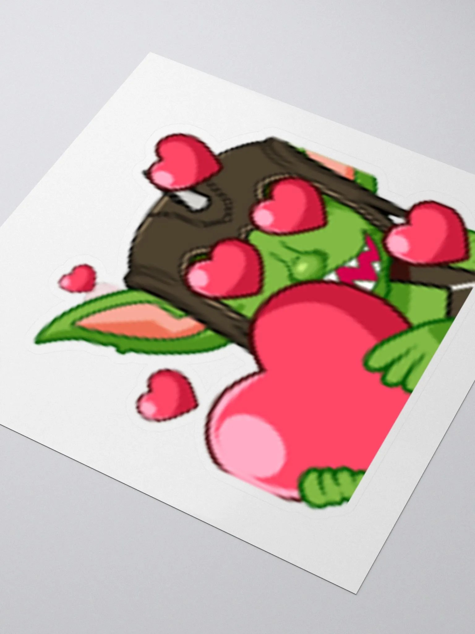 Love Kiss Cut Sticker product image (3)