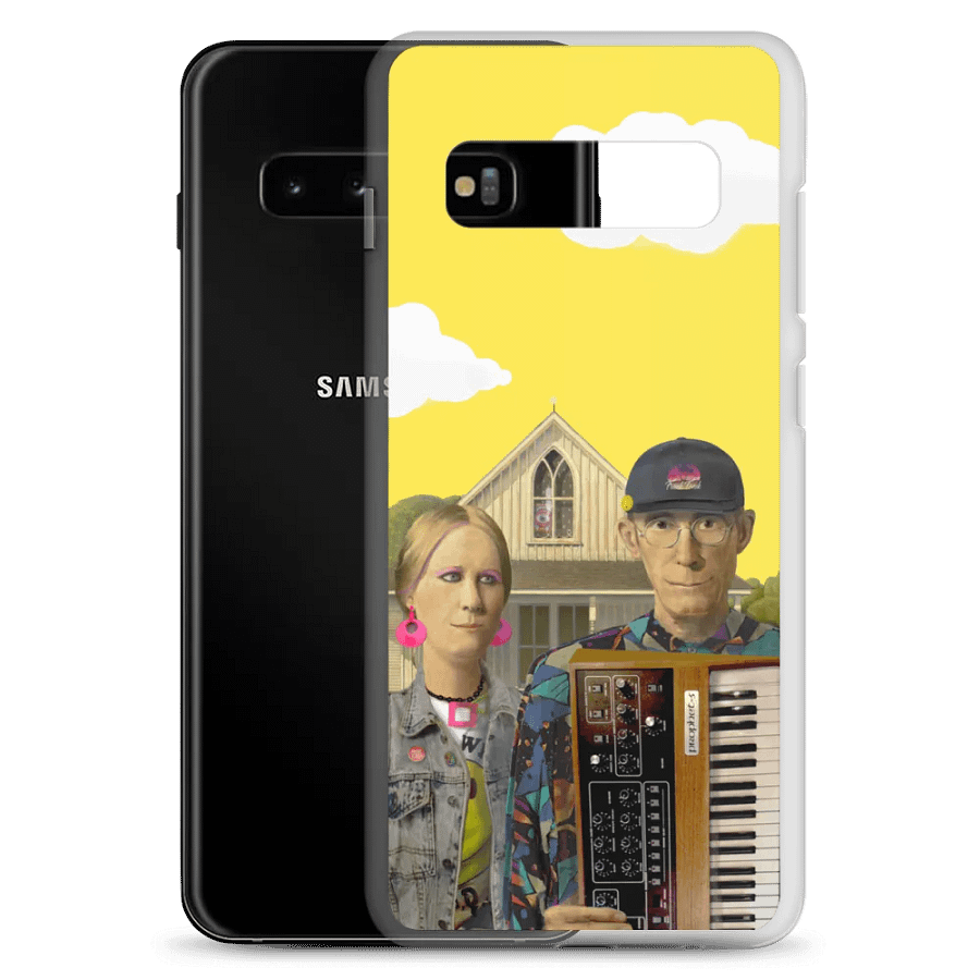 American Prophet by Frank Fonik, Techno EDM Clear Case for Samsung® product image (8)