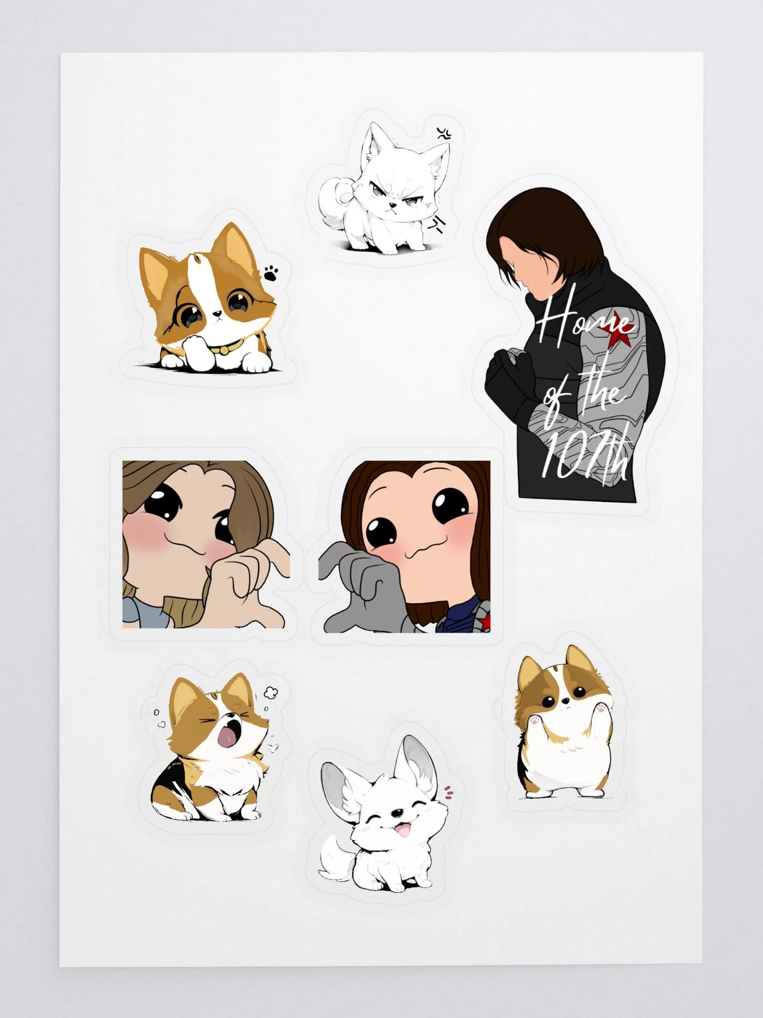 107th Stickers product image (3)