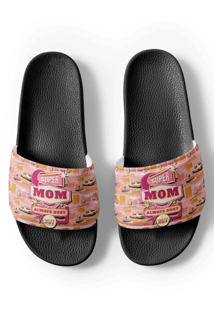 Super Mom All Over Print Slip on Slides product image (1)