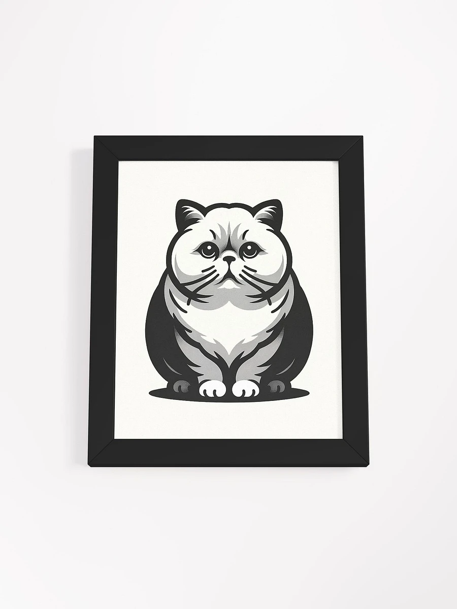 Framed High-Quality Matte Poster (in): Exotic Shorthair product image (14)