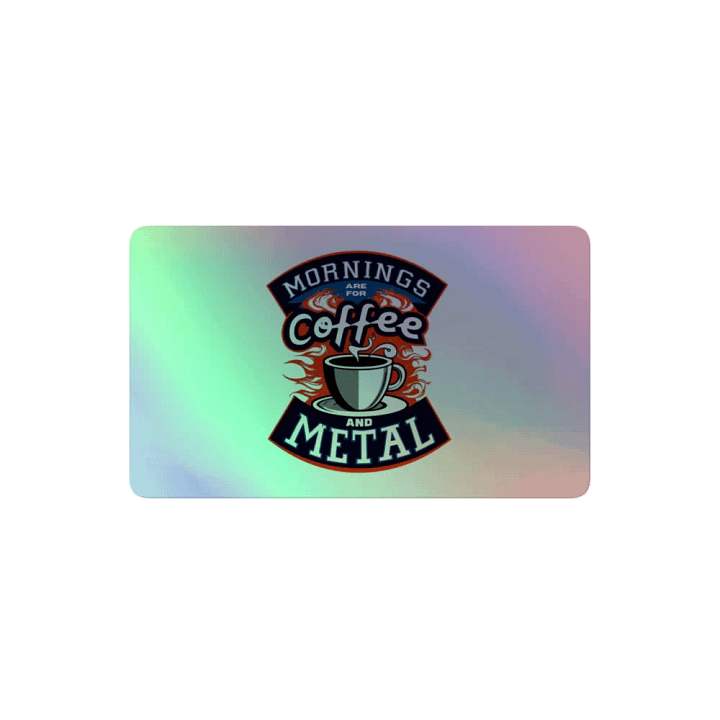 Energize Your Space with Coffee and Metal Stickers product image (2)