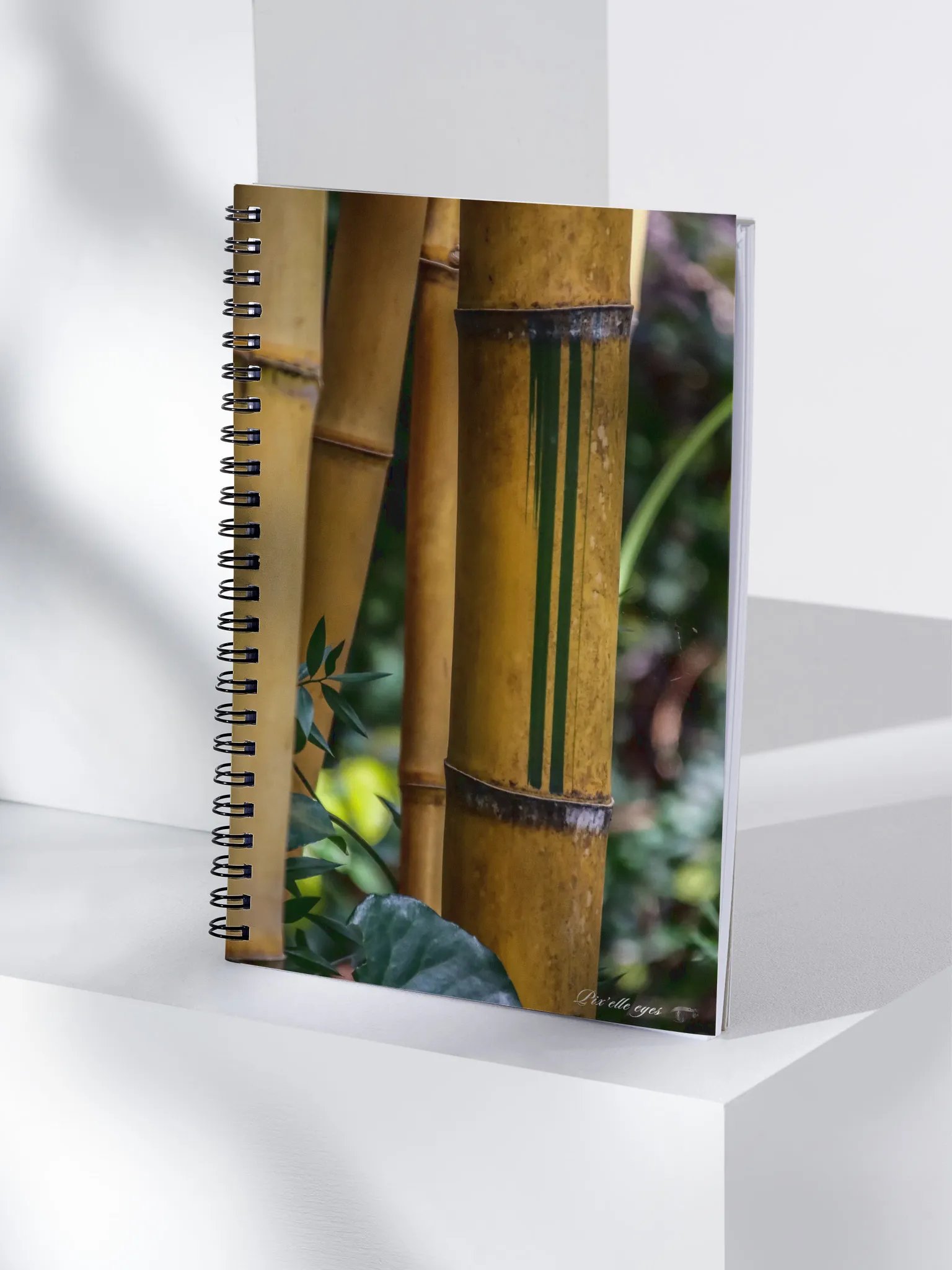 📘 Notebook Collection PURE – Jardin du Rayol – Bambou calligraphié product image (4)