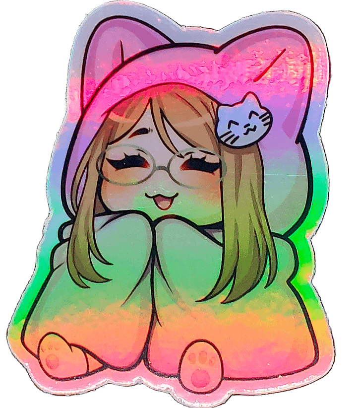 Holo Comfy Sticker product image (2)