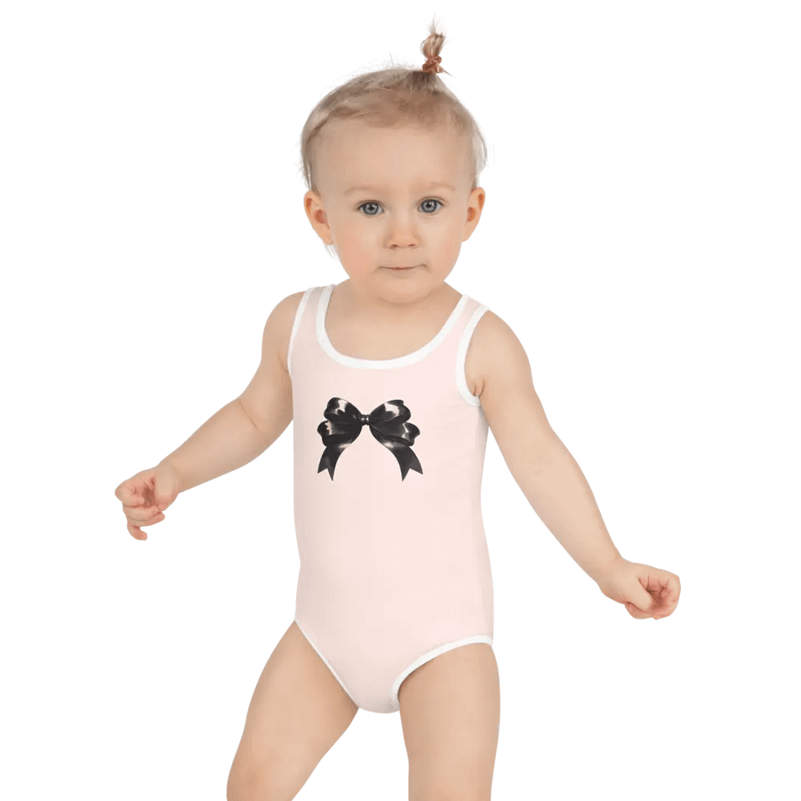 Blush Bow Elegance Kids Swimsuit product image (8)