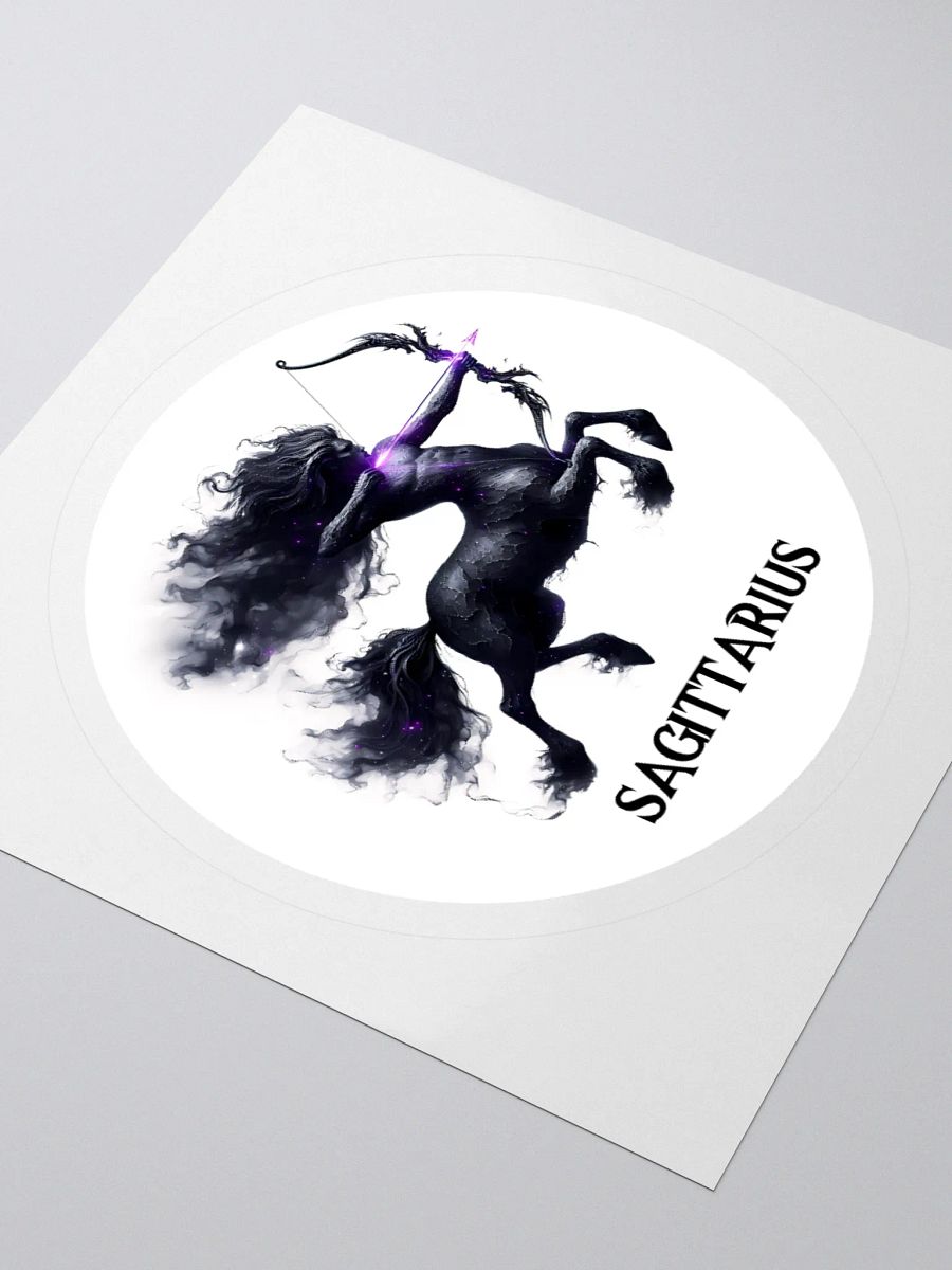 Mythical Sagittarius Zodiac Round Sticker product image (3)