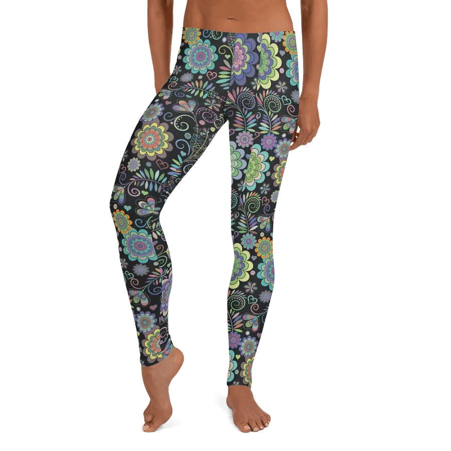 Mandala Flower Yoga Leggings product image (9)
