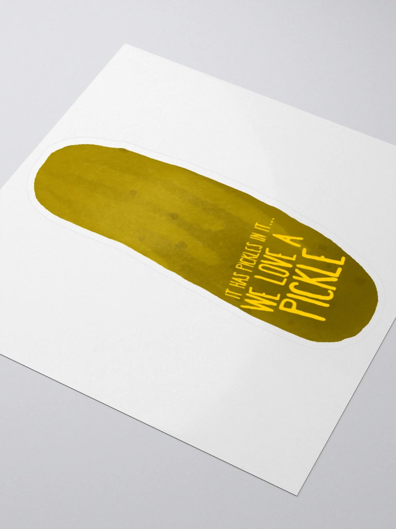 We Love a Pickle Sticker product image (3)