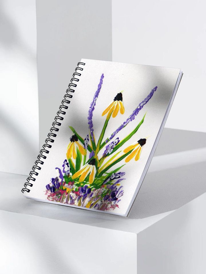 Floral Symphony Spiral Notebook product image (2)