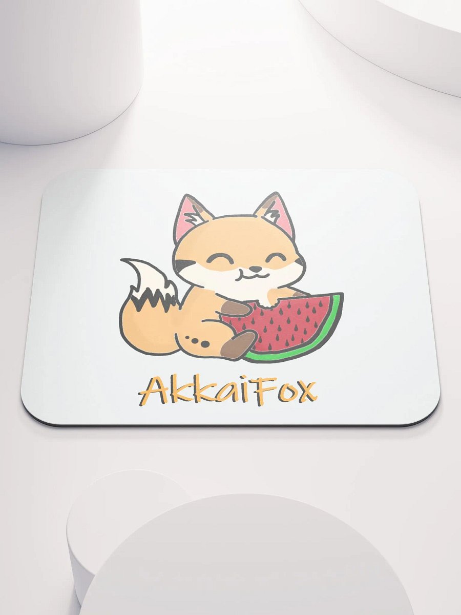 Fox Watermelon Mouse Pad product image (1)