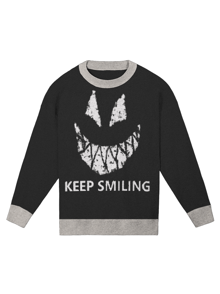 Grinning Face Relaxed Fit Sweater product image (4)