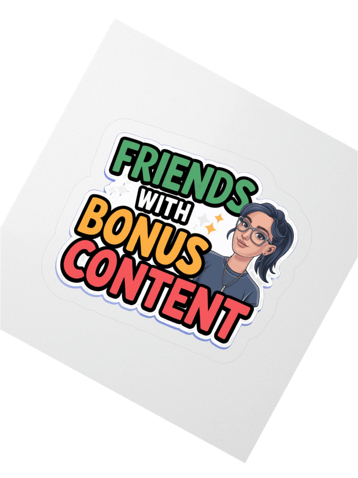Friends with bonus content stickers product image (5)