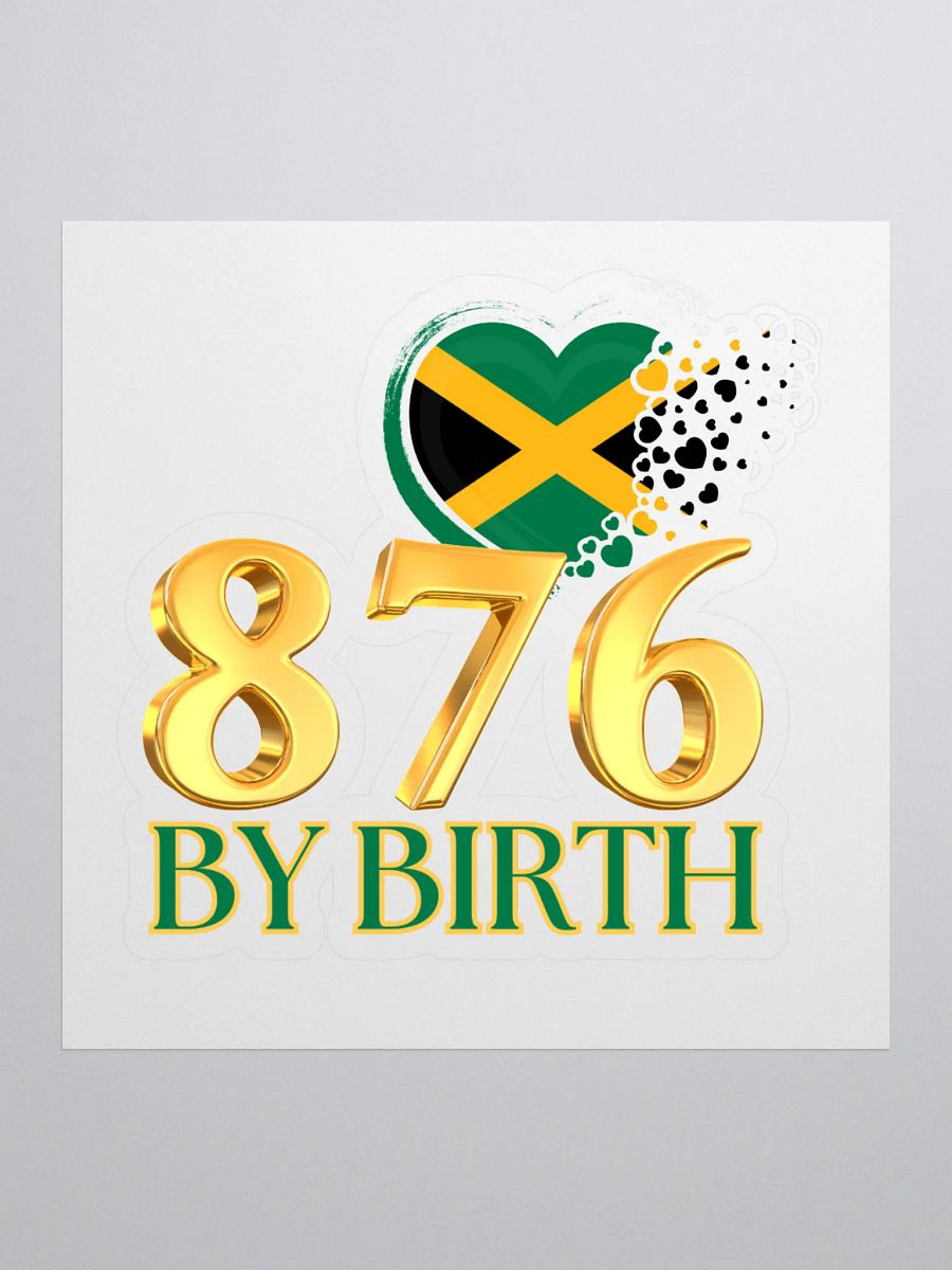 876 By Birth Sticker product image (1)