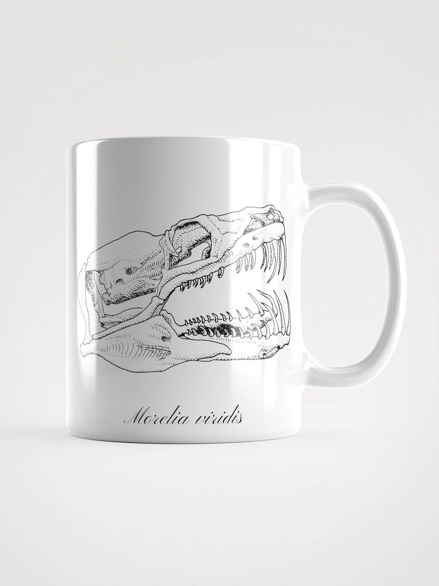 Green Python Skull mug product image (2)
