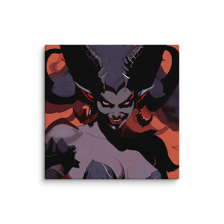 OC Succubus canvas product image (1)