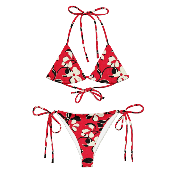 Floral Chic String Bikini Set product image (1)