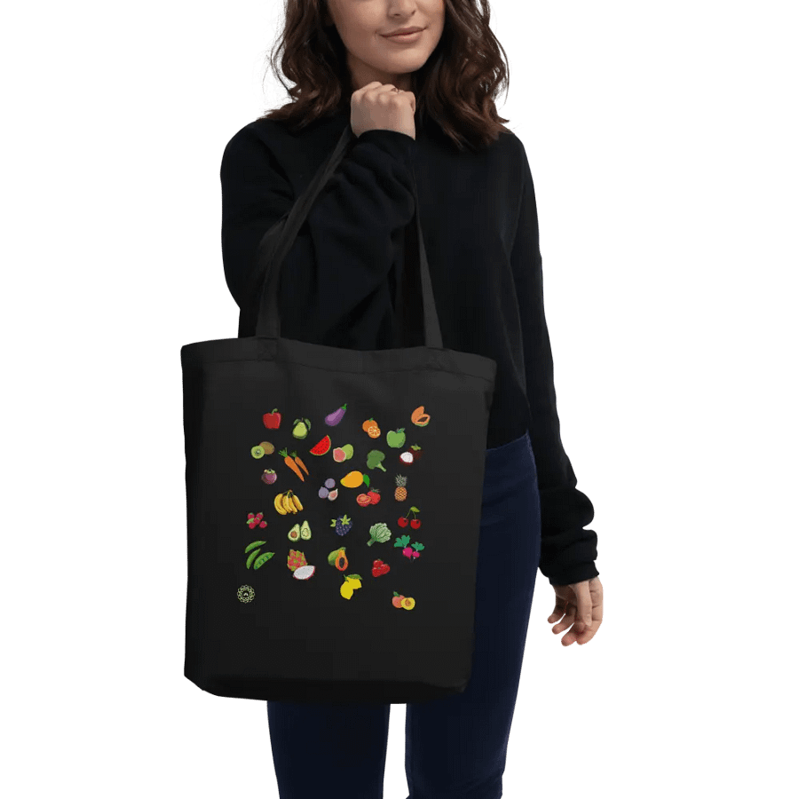 Farmers' Market Fruits and Veggies Tote product image (2)