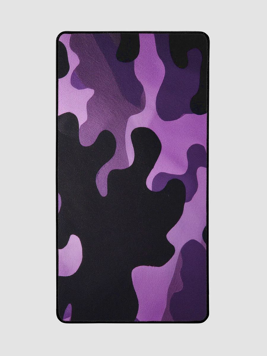 Desk Mat 15.5" x 31.5" purple camo product image (2)