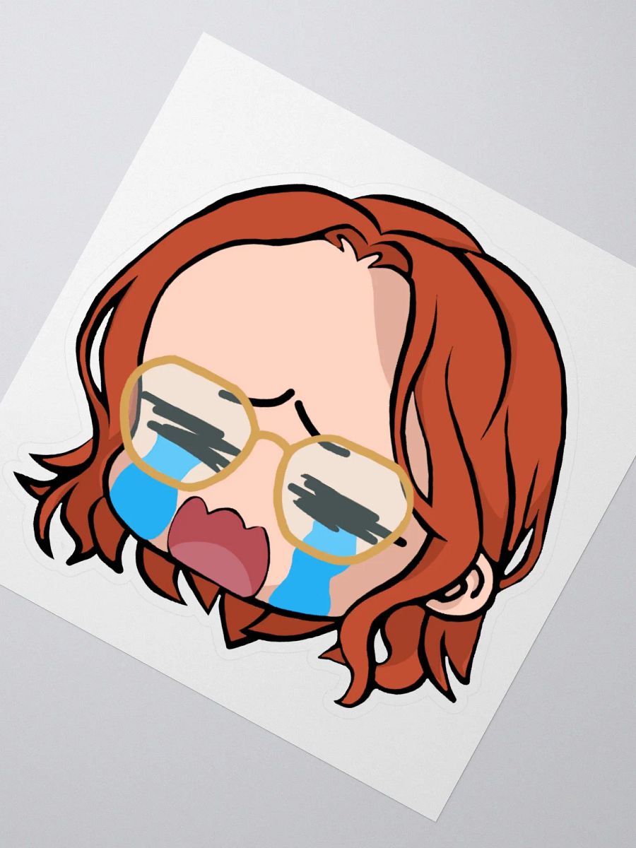 CRYING emoji sticker product image (3)