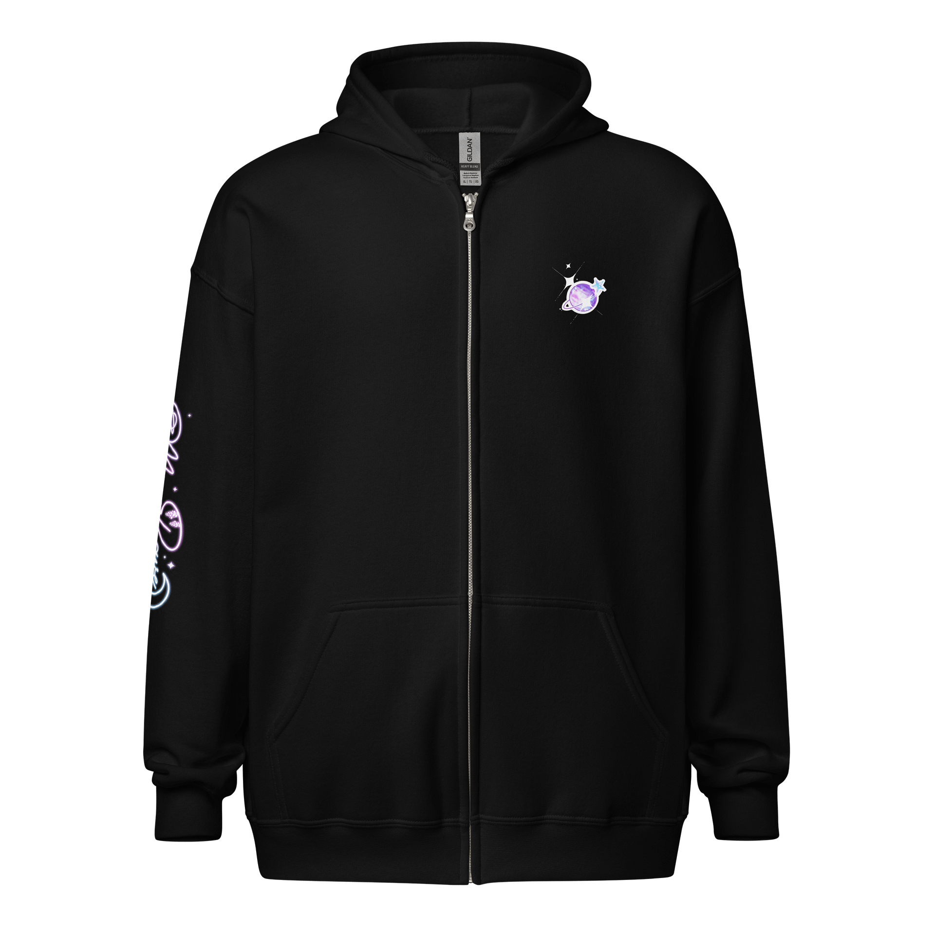 Celestial Calico First Zipup Hoodie product image (1)