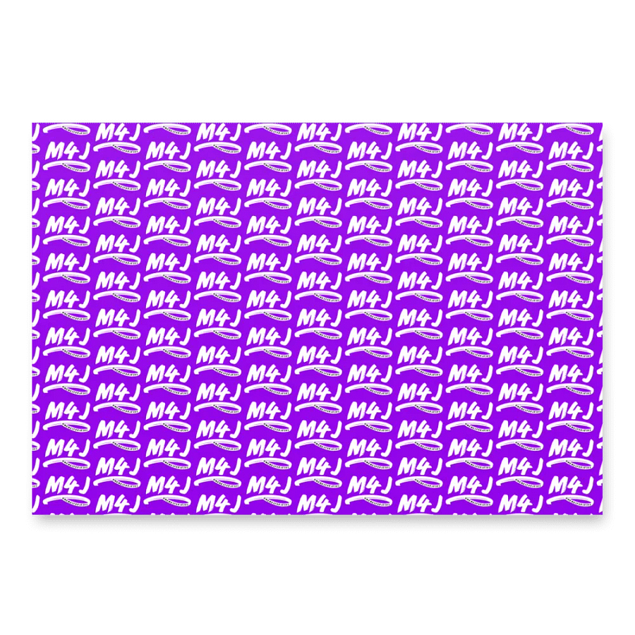 M4J Logo Gift Wrapping Paper product image (1)