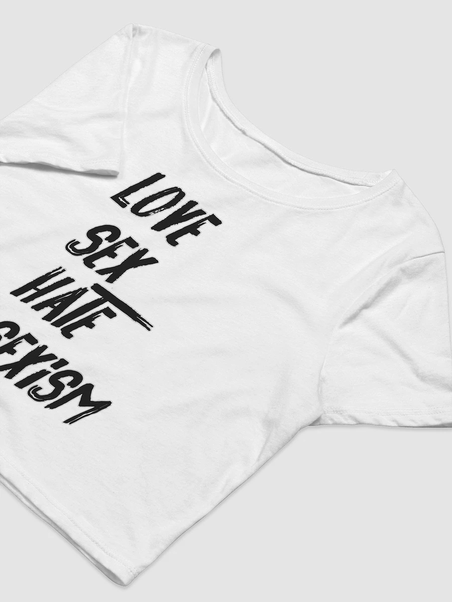 Love Sex Hate Sexism Crop Tee product image (5)