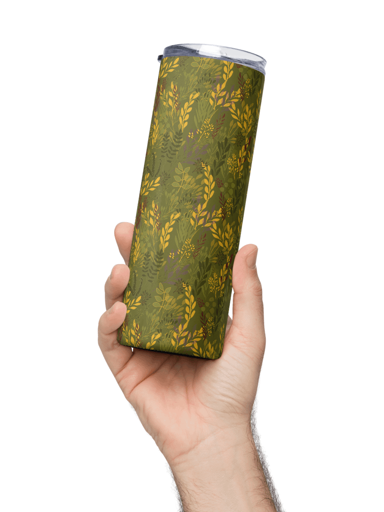 “Moving Meadows” 20-Ounce Stainless Steel Tumbler with Straw product image (2)