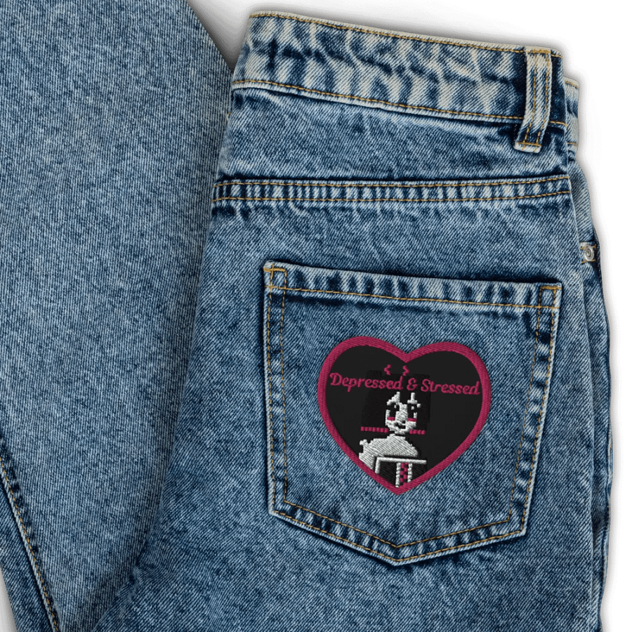 Pixel Embroidered Susie Patch product image (4)