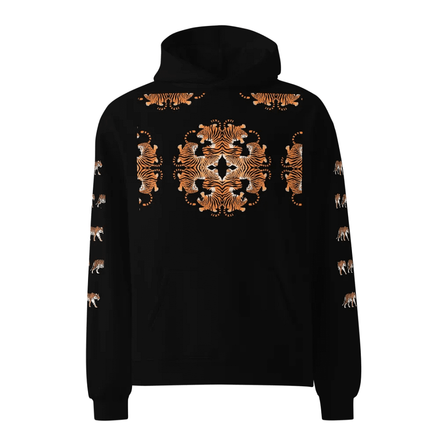 Tiger Mirage Unisex Oversized Hoodie product image (1)