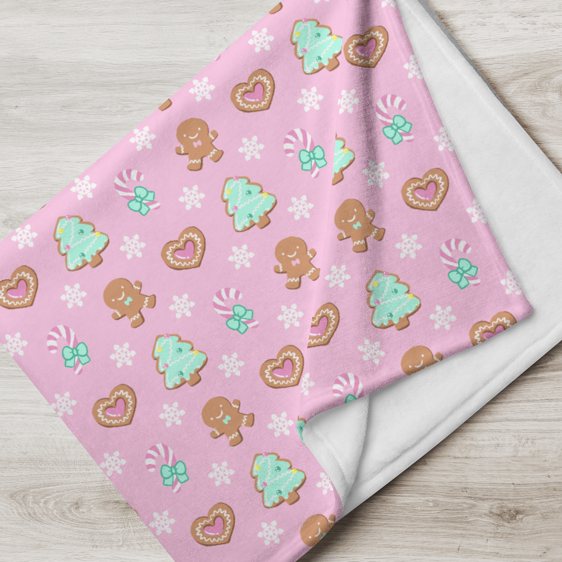 Cozy Gingerbread Blanket product image (1)