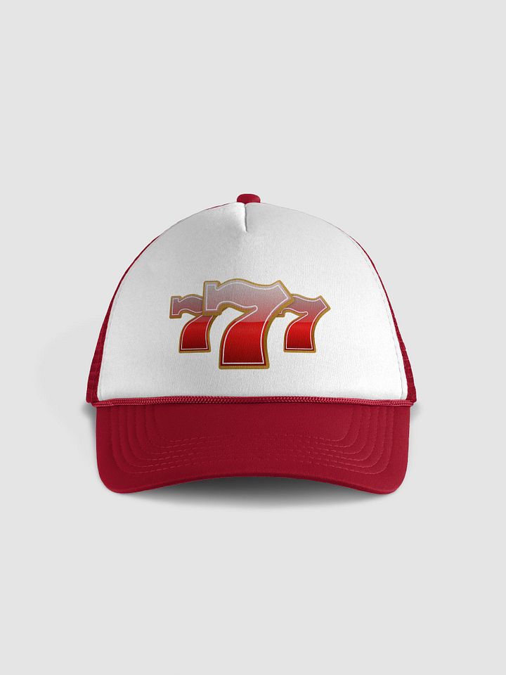 Lucky Seven Foam Trucker Hat product image (1)