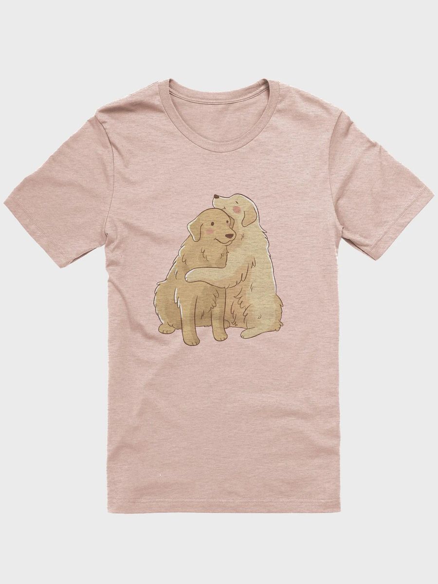 Golden Embrace - Dog Lover's T-Shirt product image (1)