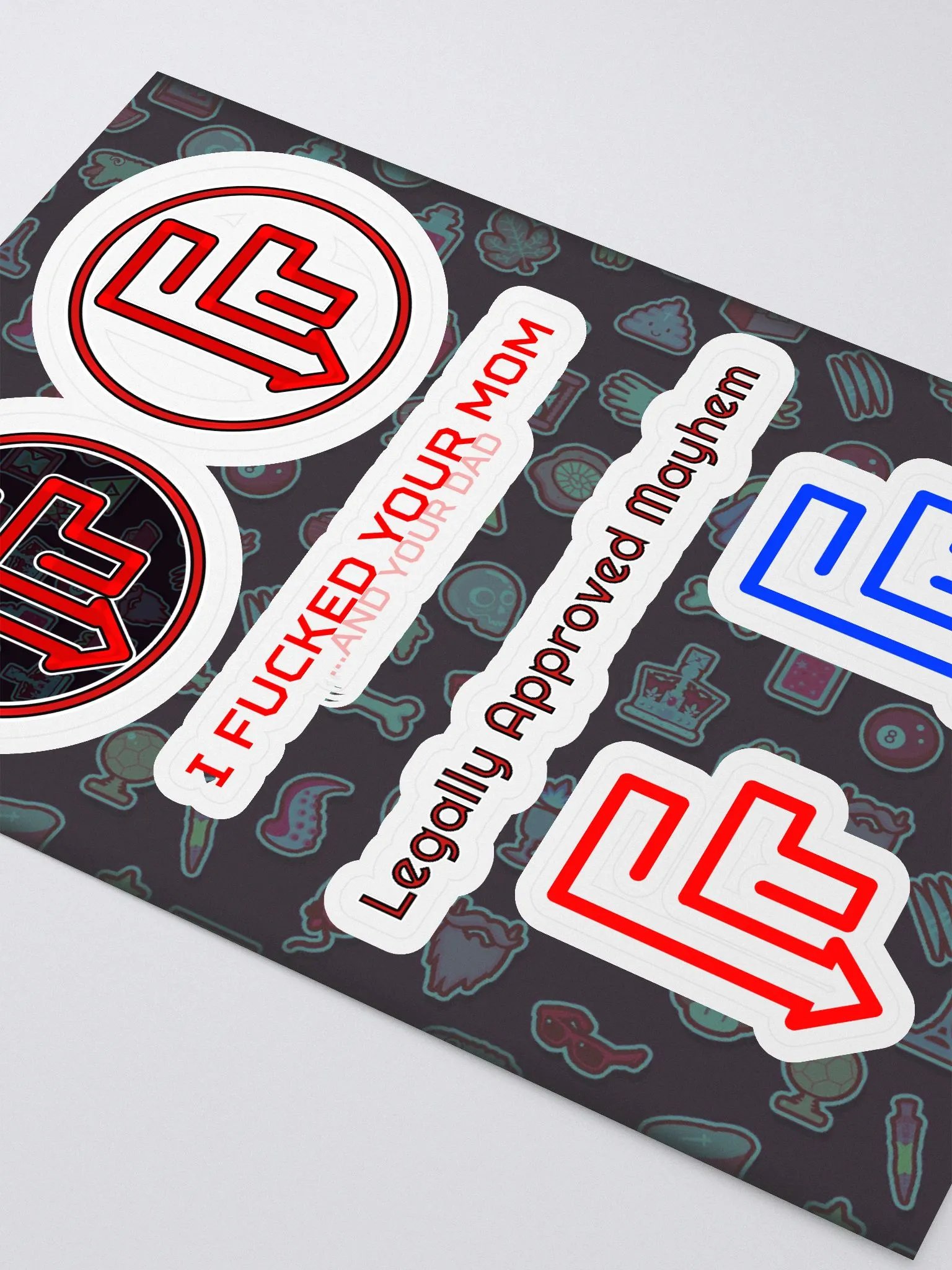 Mayhem Collection Sticker Sheet product image (2)