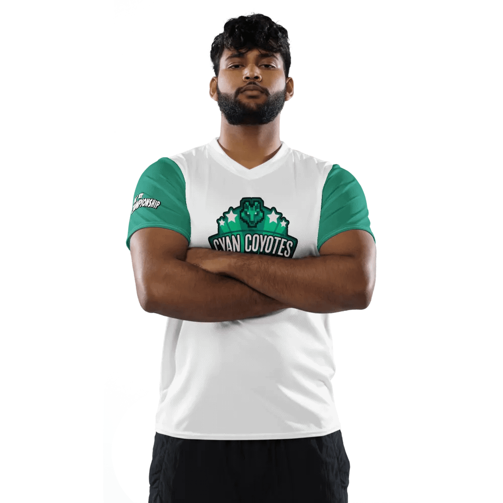 Cyan Coyotes Jersey product image (8)