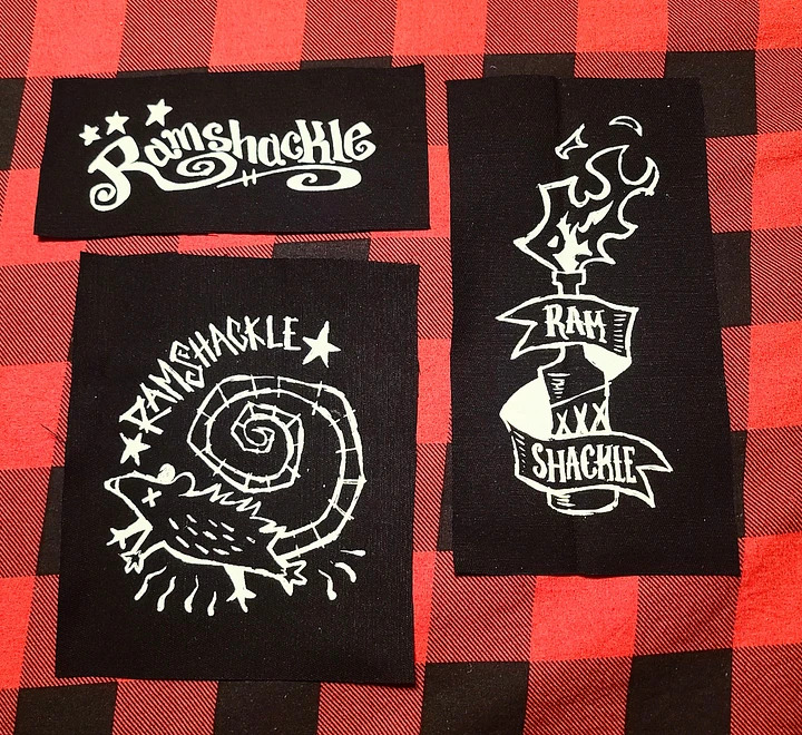 DIY Ramshackle Sew-On Patch Set [LIMITED STOCK] product image (1)