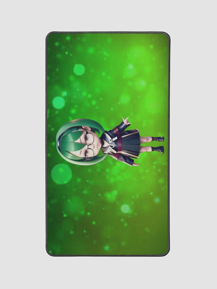 (Green CHIBI) K Desk Mat 12" x 22" product image (1)