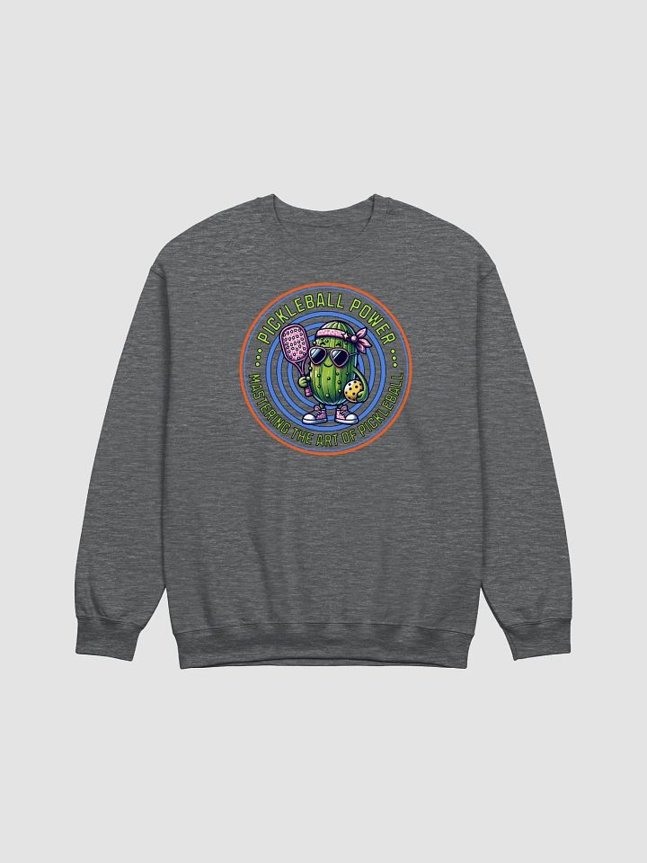 Pickleball Power Mastering The Art Of Pickleball Badge Sweatshirt product image (3)