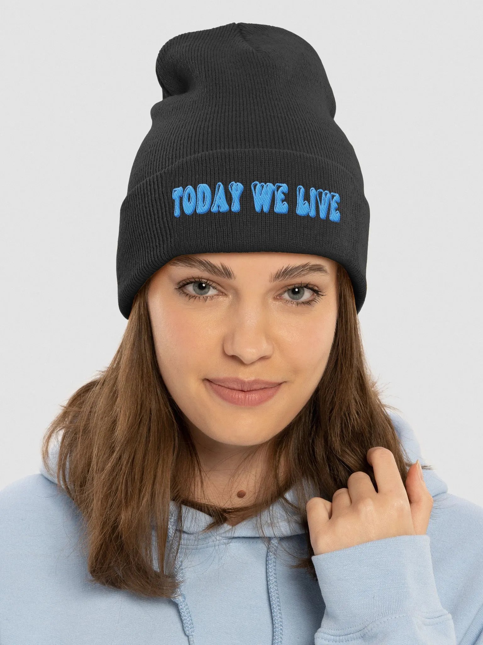Today We Live Old School Beanie product image (3)