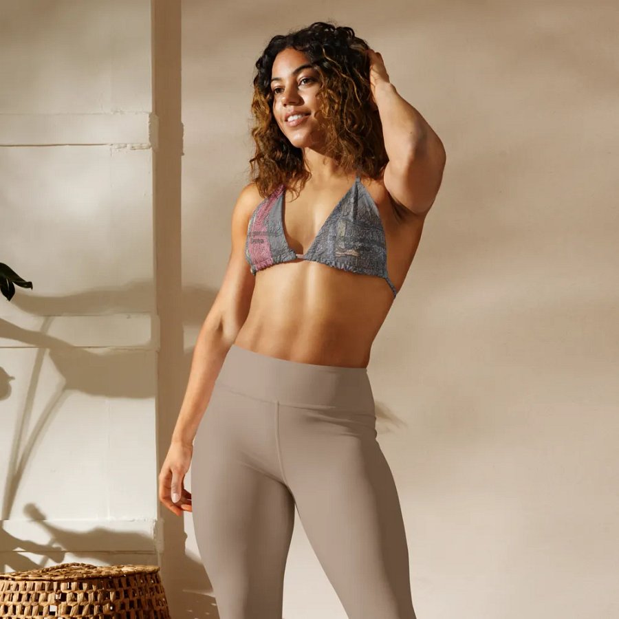 Recycled Padded String Bikini Top - MossyOak - It Happennnns Camo product image (5)