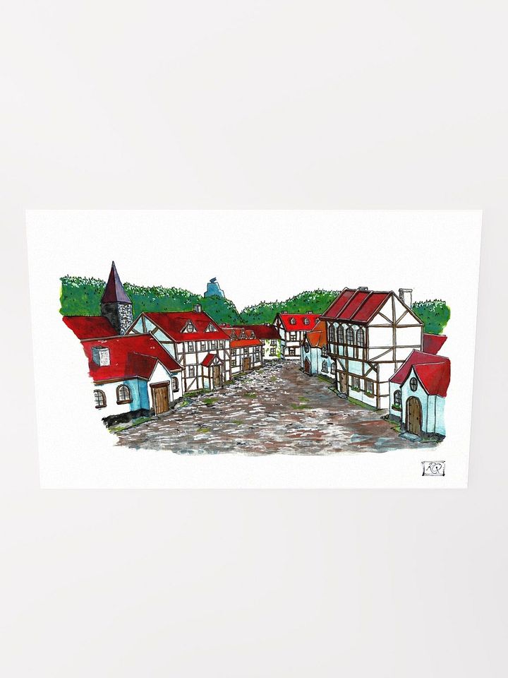 "The Streets of Lodban" | Printed Artwork product image (4)